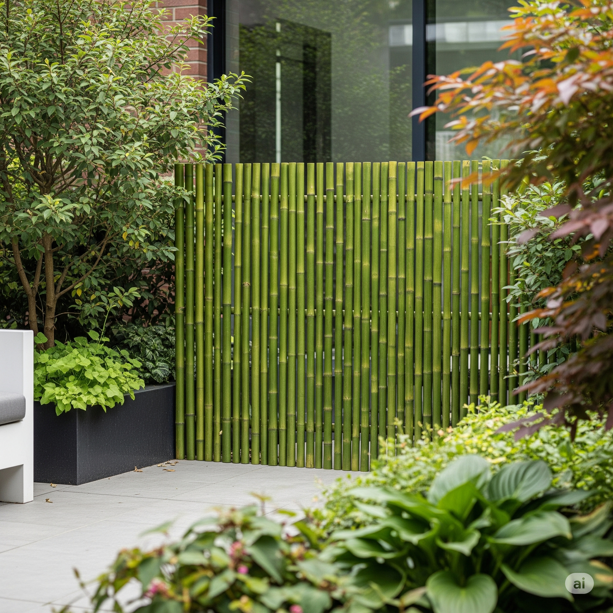 Bamboo Fencing Setup